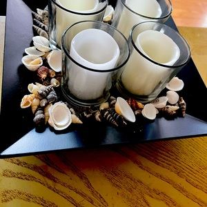 Candle centerpiece decor